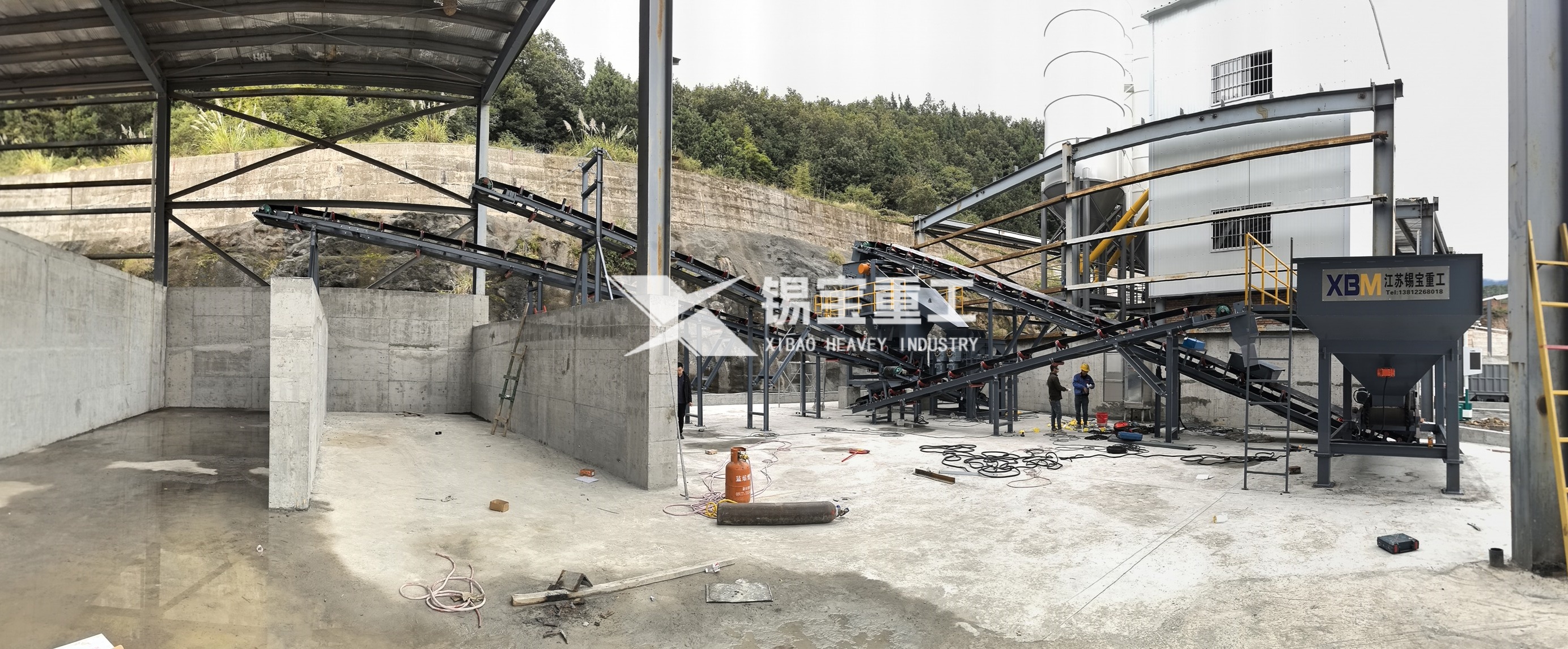 四川省巴中市瀝青再生料破碎篩分設備現(xiàn)場9